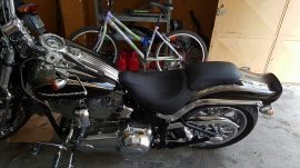 tapizado asiento moto